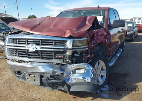 2014 Chevrolet Silverado 1500 2Lt z USA, uszkodzony, nr VIN 1GCVKREC8EZ251360